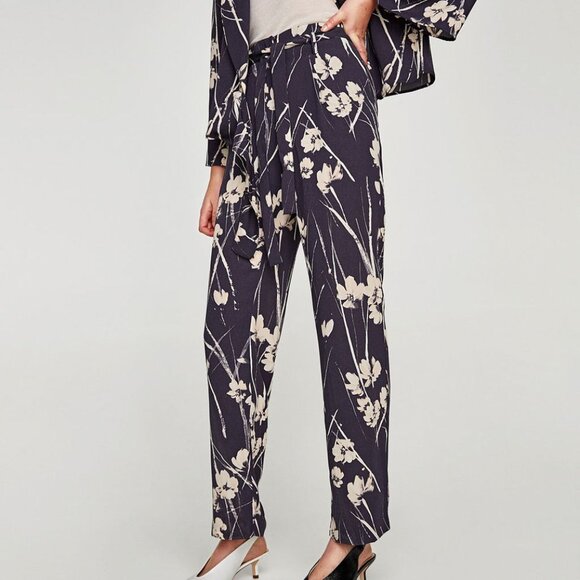 Zara Flower Trouser - Picture 1 of 1
